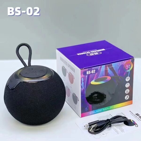 Bs-02 Wireless Portable Bluetooth Speaker